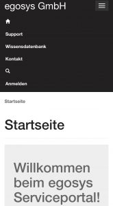 Das egosys Supportportal auf Basis Microsoft Dynamics 365 Portals